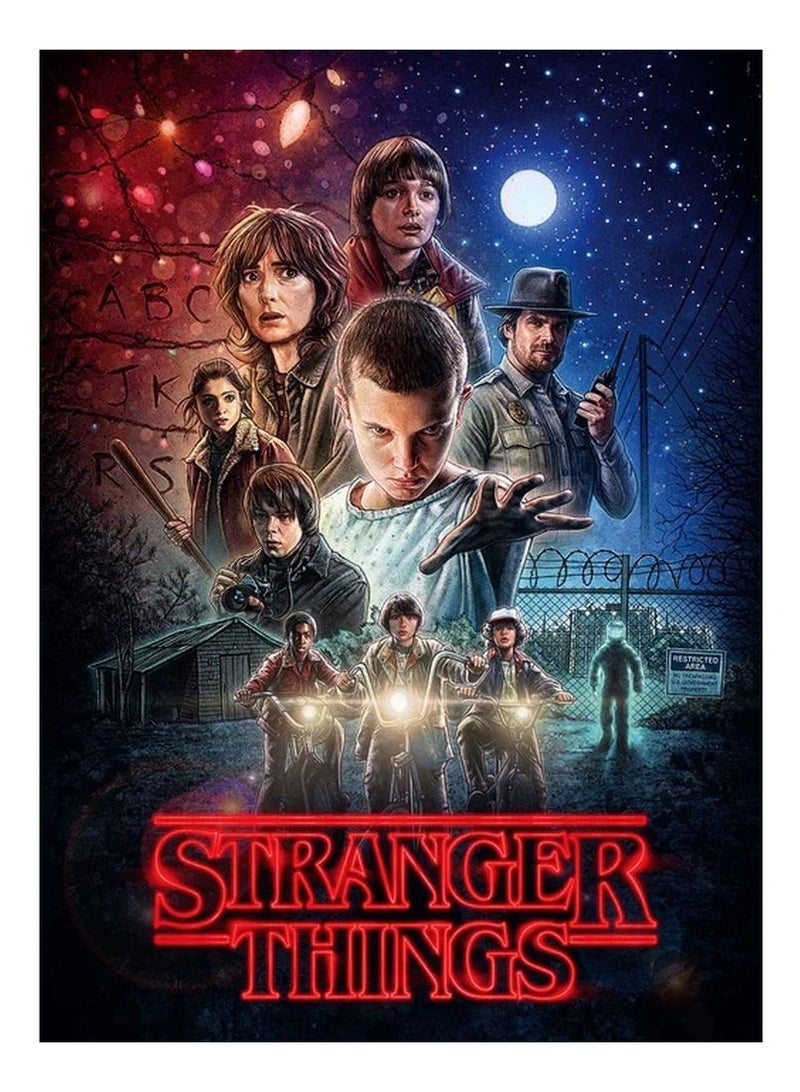 Clementoni - Stranger Things 1 Puzzle 1000 Pieces - 39542 - Image 2