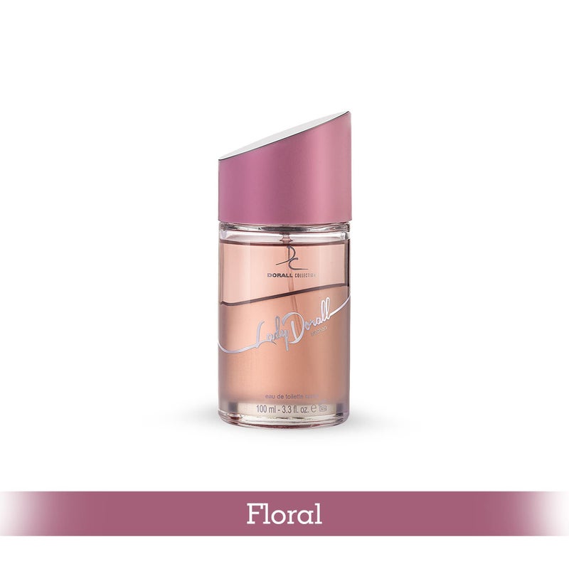 DORALL COLLECTION LADY DORALL BY DORALL COLLECTION PERFUME FOR WOMEN 3.3 OZ / 100 ML EAU DE PARFUM SPRAY - Image 3