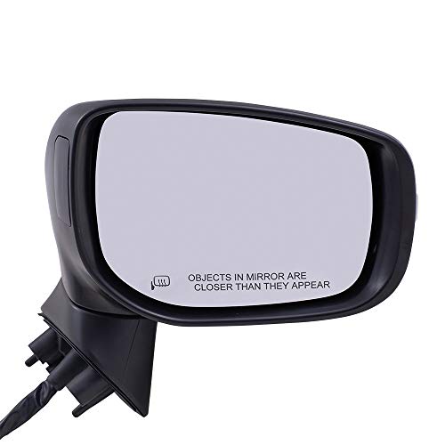 Brock Replacement Passenger Power Side Mirror Heated Signal Blind Spot Detection Compatible with 2018-2019 Outback Legacy - Image 2