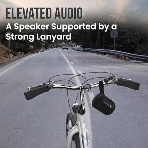 Portronics Soundpot 20W Wireless Bluetooth Portable Speaker with 360° immersive Sound, Upto 6 Hours Playtime, in Built Mic, TWS Mode, Easy Control, Strong Lanyard, Type C Fast Charging(Black) - Image 3