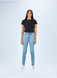 High-Waist Light Blue Shade Skinny Jeans. - pzsku/ZB8AA994542AF0FFD4926Z/45/_/1721177994/f4a2602d-533b-40cd-878a-b79c1751fe5a