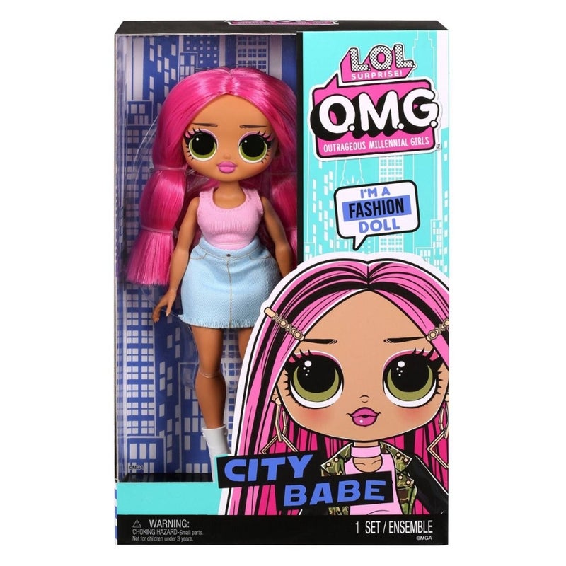 L.O.L. SURPRISE! LOL Surprise! - City Babe Fashion Doll With Rooted Hair - MGA-987680 - Image 1