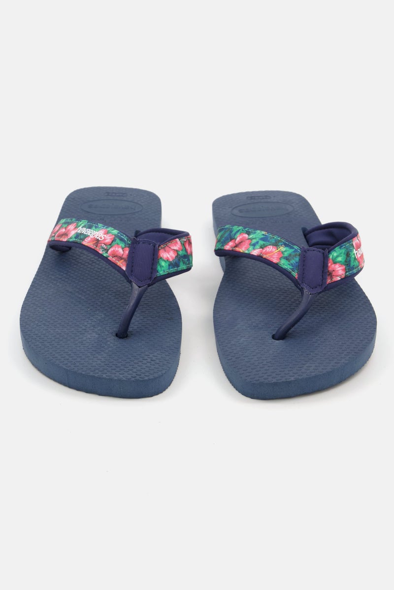 havaianas Women Style 2 Slip On Slippers, Navy  - Image 3