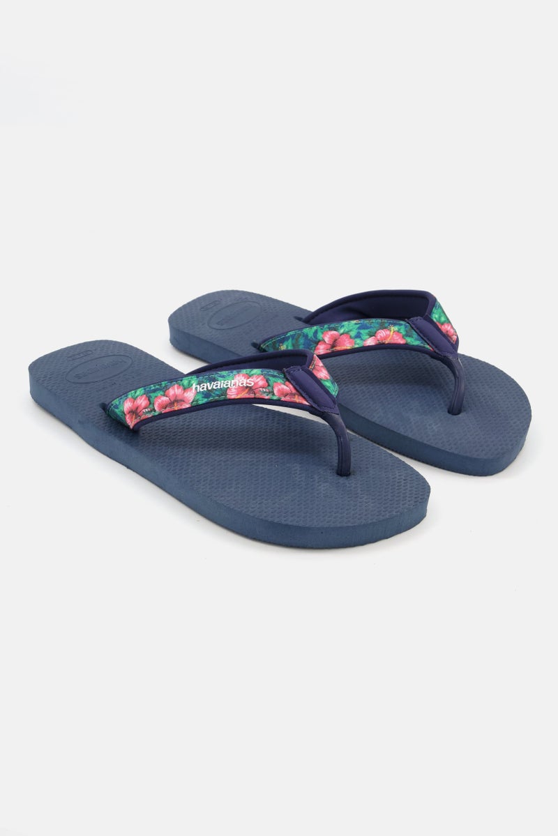 havaianas Women Style 2 Slip On Slippers, Navy  - Image 1