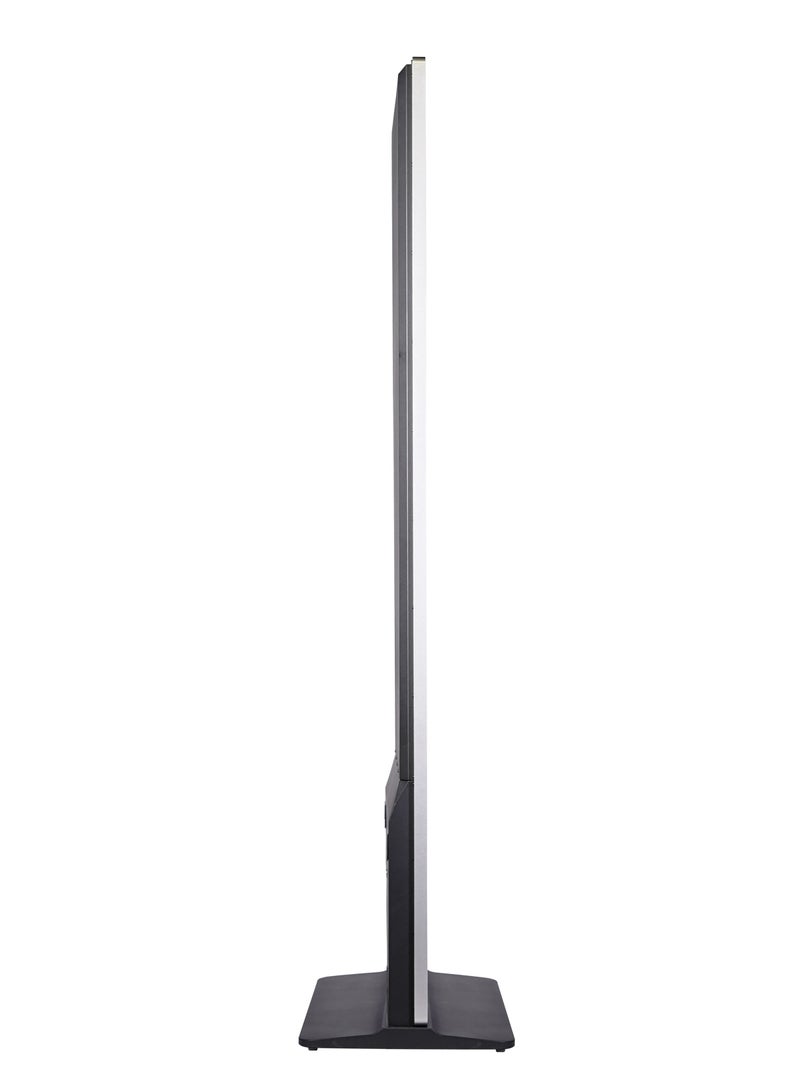 qbit 55 Inch Non-Interactive qbit Floor Standing Digital Kiosk 4K UHD, Android 13 HDMI/USB Port, LAN, Wifi, Color Black- 1 Yr Warranty - Image 3