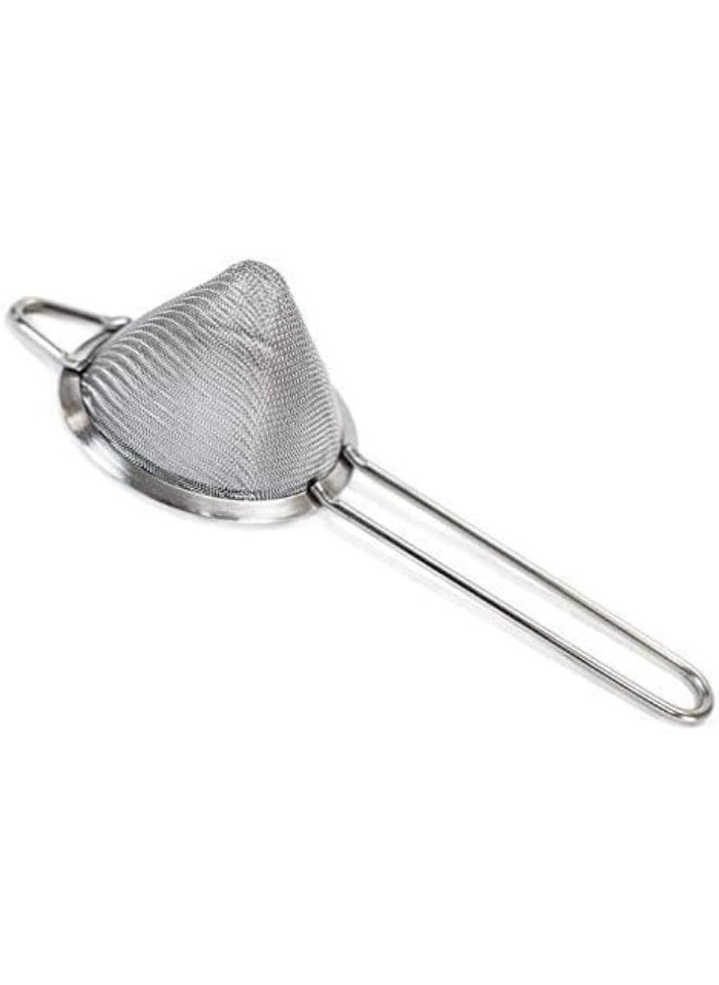 NXT - Fine Mesh Strainer with Sturdy Handle - Fine Mesh Sieve Ideal for Baking, Rice, Quinoa, Bone Broth - Image 1