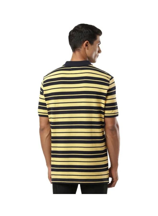 JOCKEY Jockey US93 Men Super Combed Cotton Rich Striped Polo T Shirt