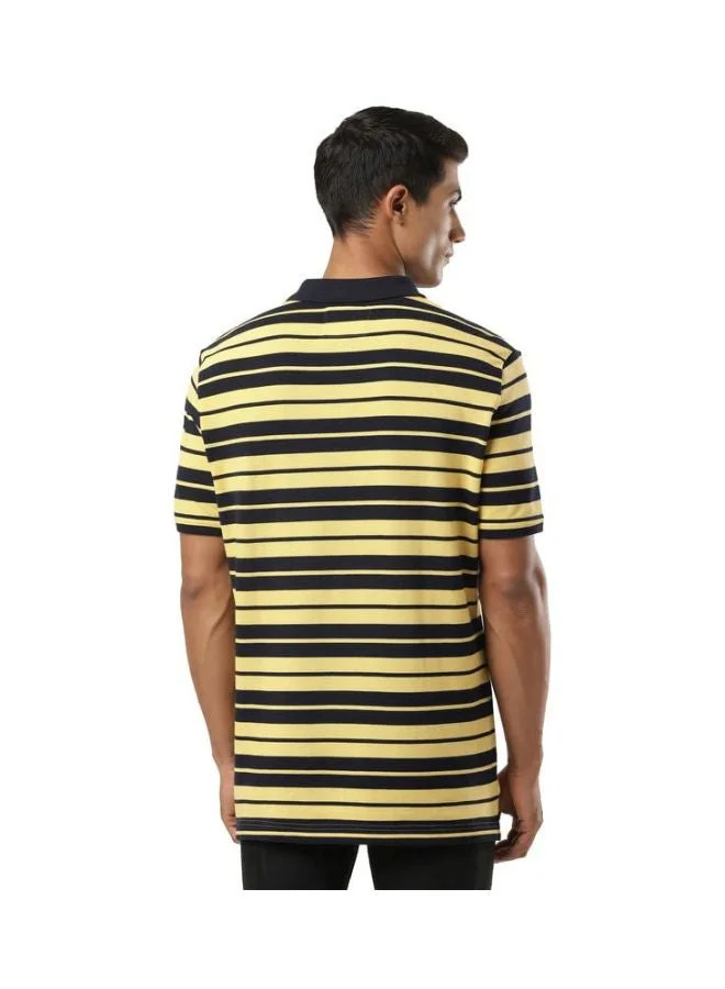 JOCKEY US93 Men Super Combed Cotton Rich Striped Polo T Shirt