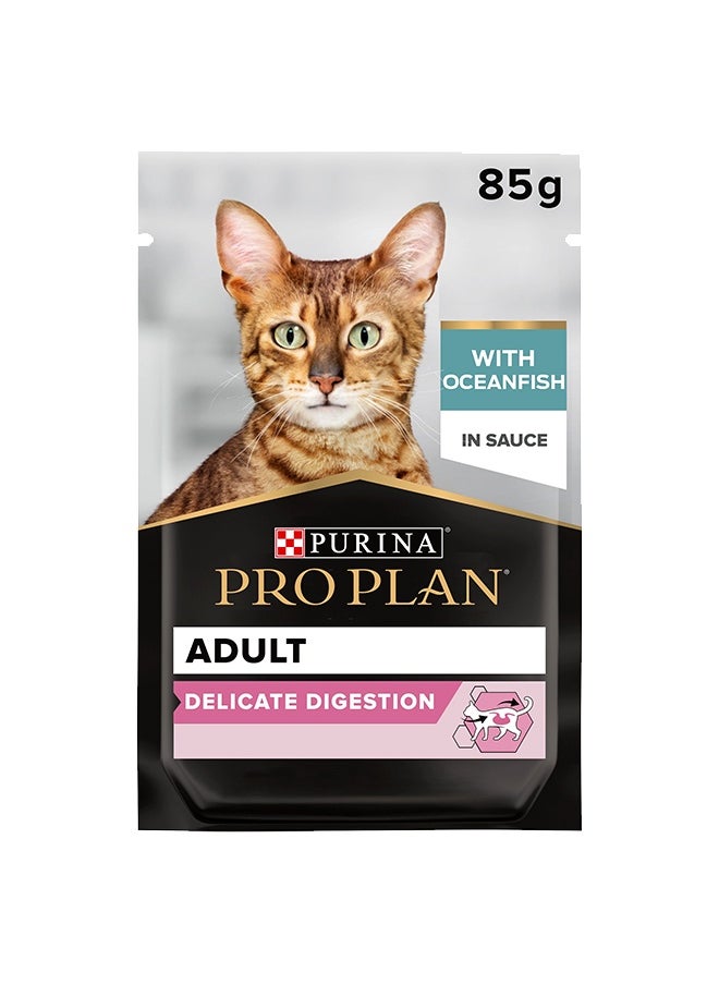 PURINA Pro Plan Delicate Digestion Adult Oceanfish Gravy - 85G (Pack Of 26)  - Image 2