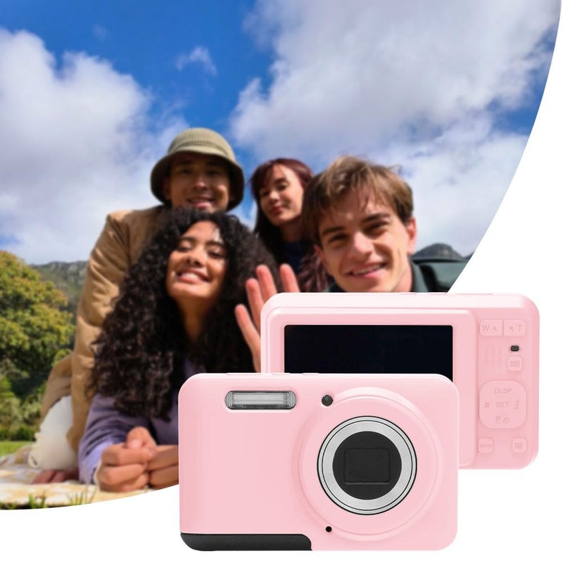 Tedubax Case for KODAK PIXPRO FZ55 Case  Soft Silicone for KODAK PIXPRO FZ55 - Anti-Scratch Slim Fit Lightweight Protective - pink - Image 3