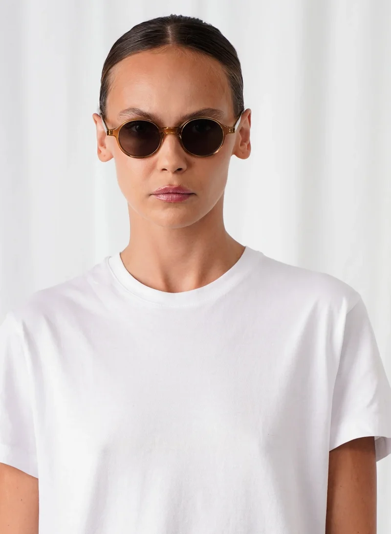  اكسبليست باوتس Explicit Poets Unisex GIORGIO Champagne - Green Stylish Sunglasses, A12EP6