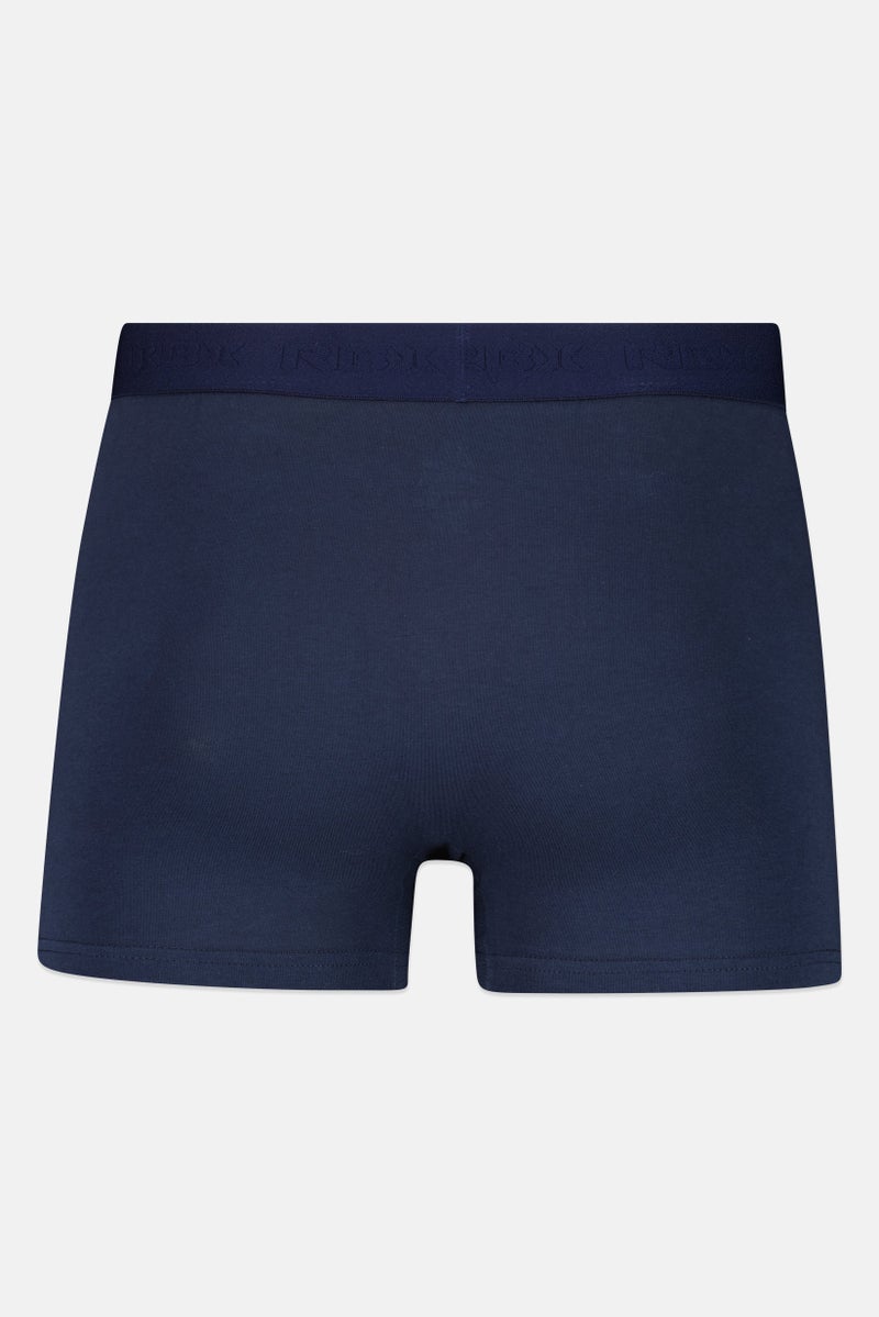 RBX Men 3 Pieces Brand Logo Trunks, Multicolor - Image 3