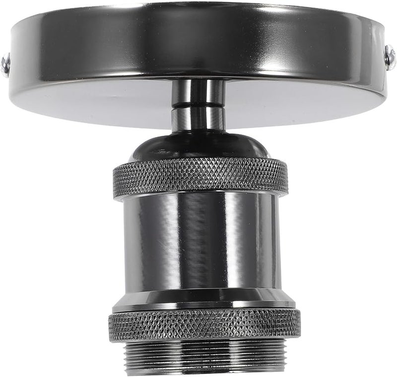 حامل مصباح ألومنيوم قديم كلاسيكي، مقبس ضوء السقف، محول قاعدة لولبية - Image 2