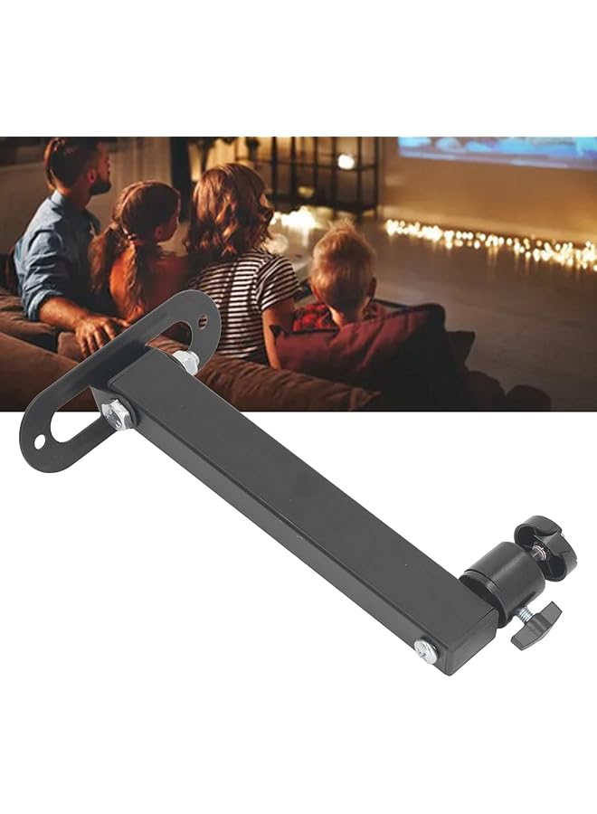 Projector Wall Mount Foldable Universal 1 4 Interface Adjustable Angle Strong Load Capacity 20Cm Bracket With 360° Rotation For Projector And Camera
