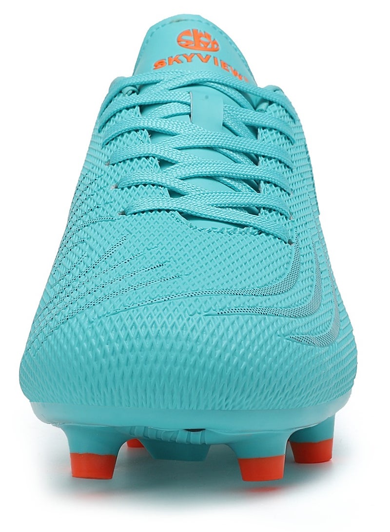 Sky View Football Cleats Men Women Non-Slip Low Top Soccer Shoes Lightweight Shock Resistant Training Sneaker Breathable Professional Turf Shoes Sport Athletic Ground Football Boots  - Image 3