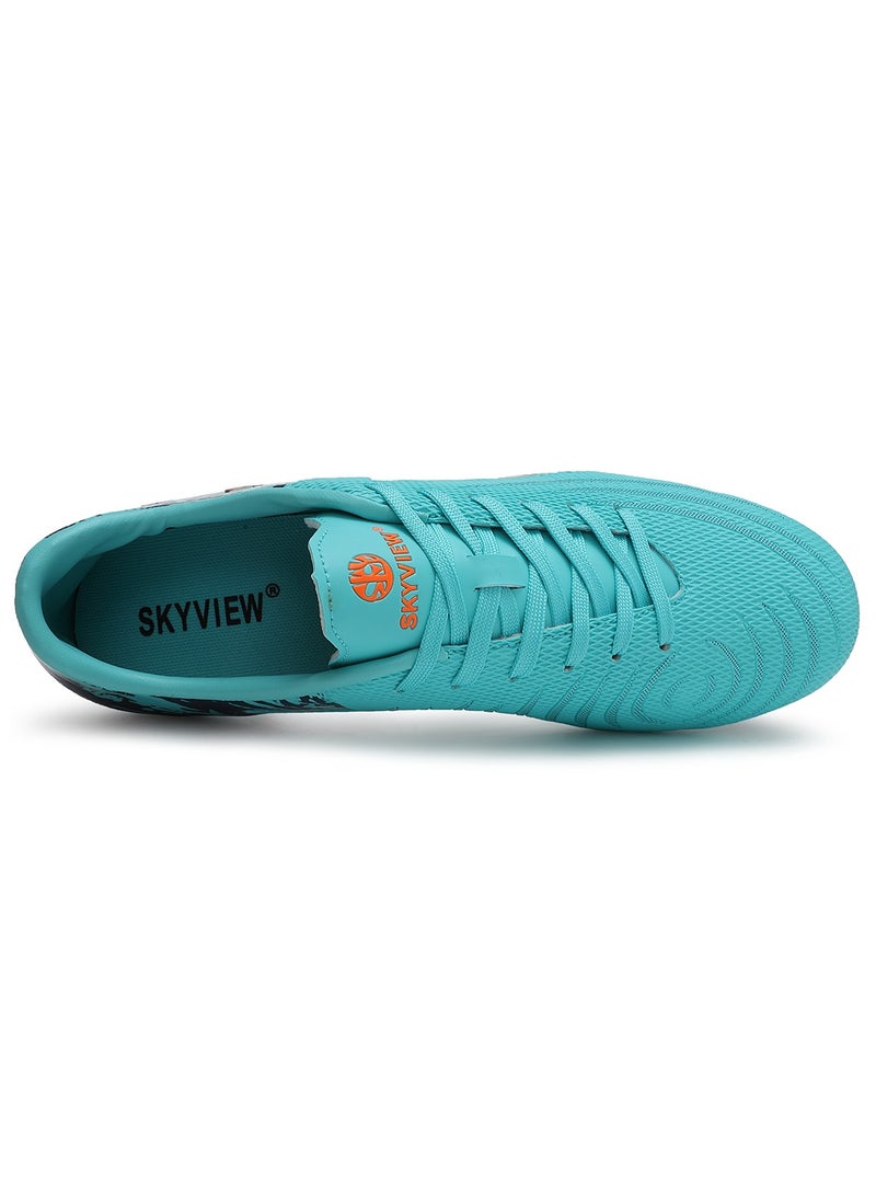 Sky View Football Cleats Men Women Non-Slip Low Top Soccer Shoes Lightweight Shock Resistant Training Sneaker Breathable Professional Turf Shoes Sport Athletic Ground Football Boots  - Image 5