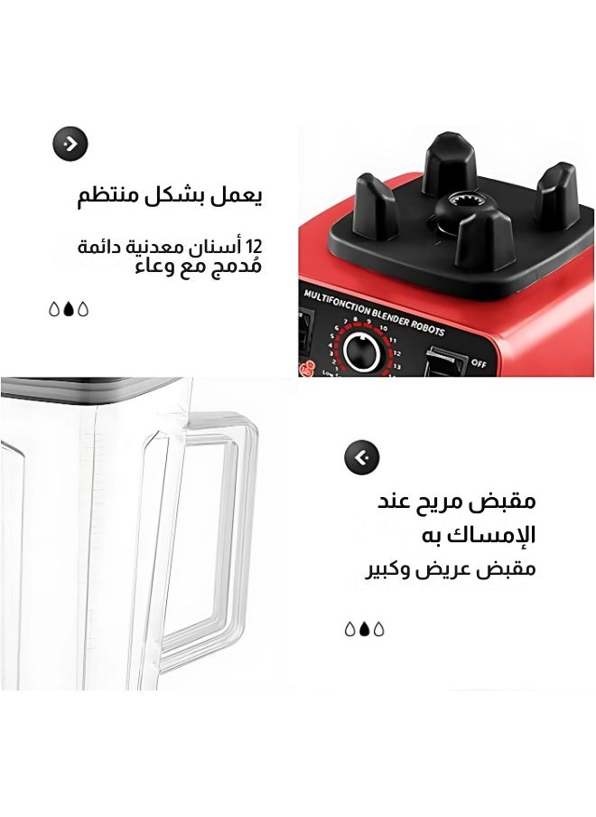 خلاط كهربائي 2 في 1 مع مطحنة حبوب متعدد الوظائف سعة 2 لتر - pzsku/ZB8AB32A9F1CE1049A879Z/45/1741645698/45ffdac3-0f63-4950-bdc3-fbf29aae8a17