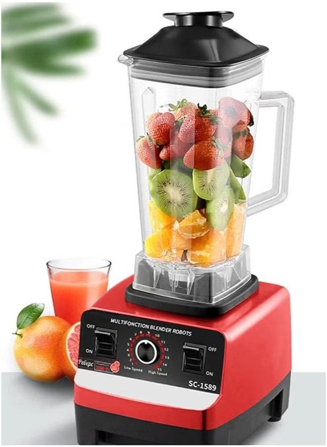 2 in 1 Electric Blender with Multifunctional Grain Grinder 2L  - Image 1