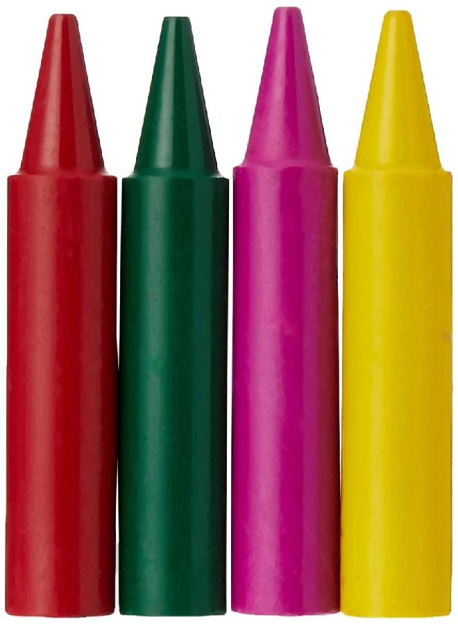 CRAYOLA MyFirst Jumbo Crayons - Assorted Colours (Pack of 8) | Easy-Grip Colouring Crayons Perfect for Toddlers Hands | Ideal for Kids Aged 12+ Months - Image 4