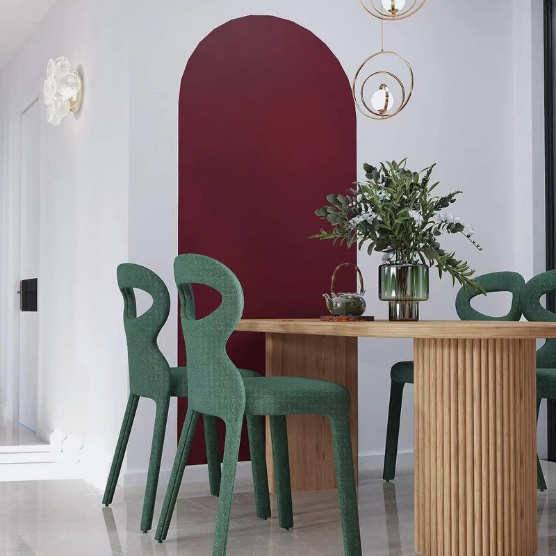 Danodoi Solid Burgundy Wallpaper 15.8" x 393" Peel and Stick Wallpaper Vinyl Film Stick Paper Pure Contact Paper Waterproof Self Adhesive Burgundy Wall Paper for Kitchen Countertop Wall DÃ©cor - Image 5