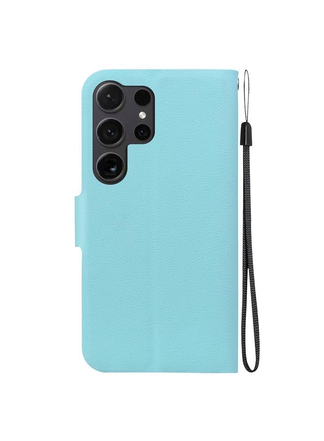 S-TOP Case For Samsung Galaxy S24 Ultra 5G Ultra-thin Voltage Magnetic Buckle Leather Phone Case - Image 3