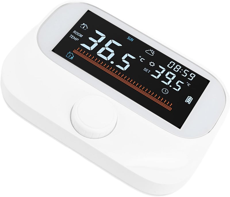 Zunate Smart Thermostat with Programmable Settings, Wireless LCD Display Temperature Controller for Home, Energy Saving with Multiple Control Modes - Image 3