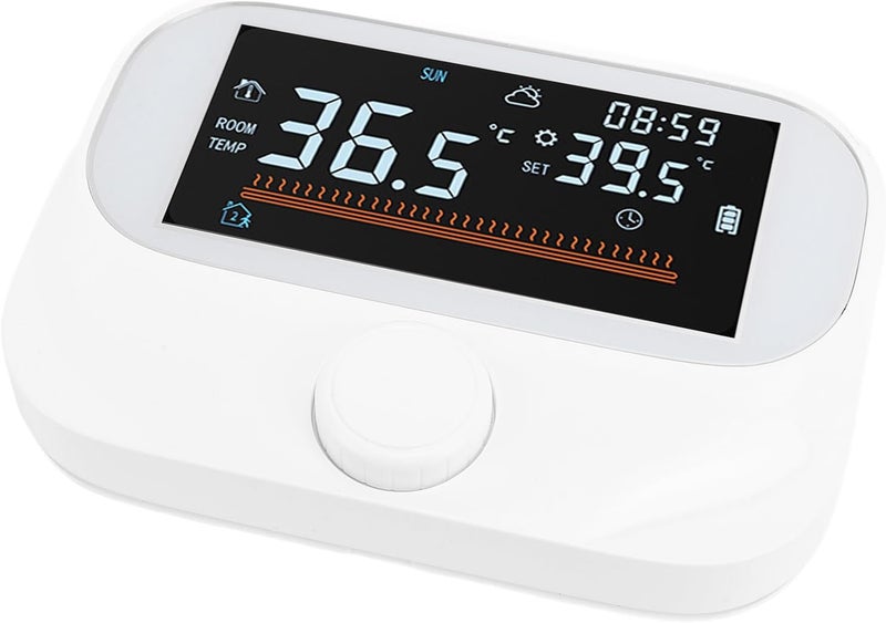 Zunate Smart Thermostat with Programmable Settings, Wireless LCD Display Temperature Controller for Home, Energy Saving with Multiple Control Modes - Image 5