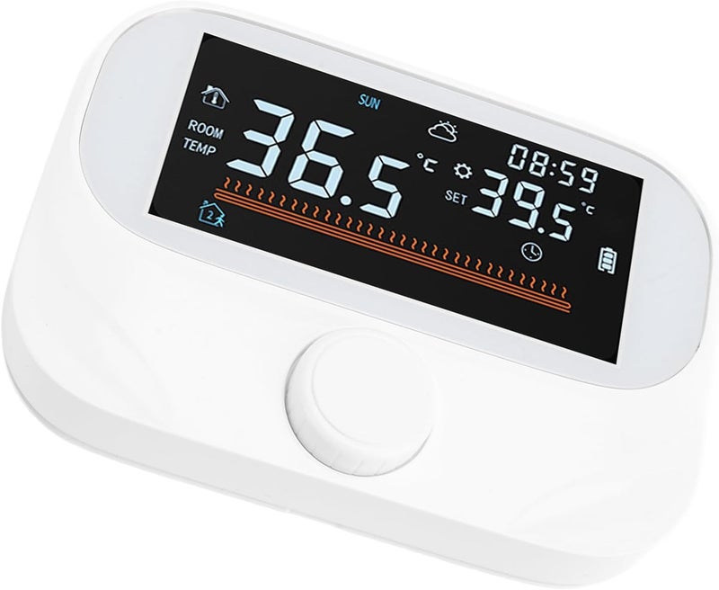 Zunate Smart Thermostat with Programmable Settings, Wireless LCD Display Temperature Controller for Home, Energy Saving with Multiple Control Modes - Image 2