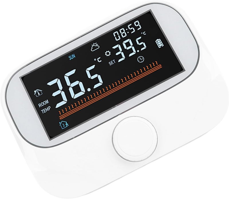 Zunate Smart Thermostat with Programmable Settings, Wireless LCD Display Temperature Controller for Home, Energy Saving with Multiple Control Modes - Image 4