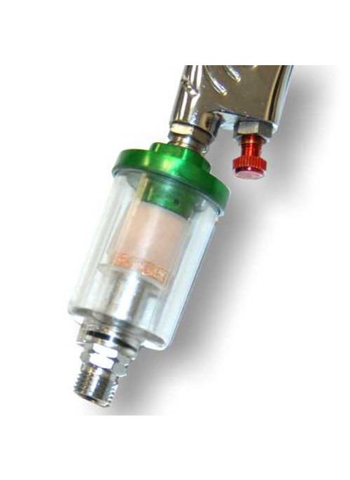 TCP Global TCP Global Brand Pro Mini Inline AIR Filterpaint Spray Guntool Moisture Water Trap  - Image 2