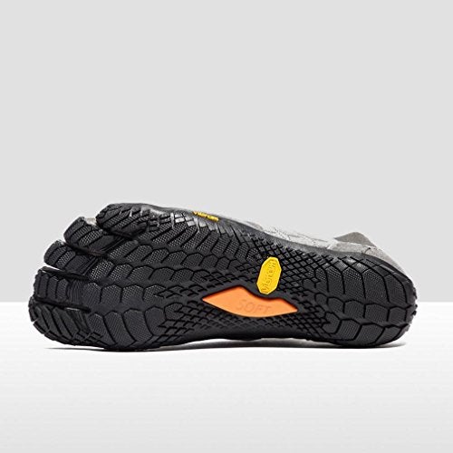 Vibram Men's FiveFingers Trek Ascent Shoe, Grey/Black/Orange, 44 EU / 10.5-11 US - Image 4