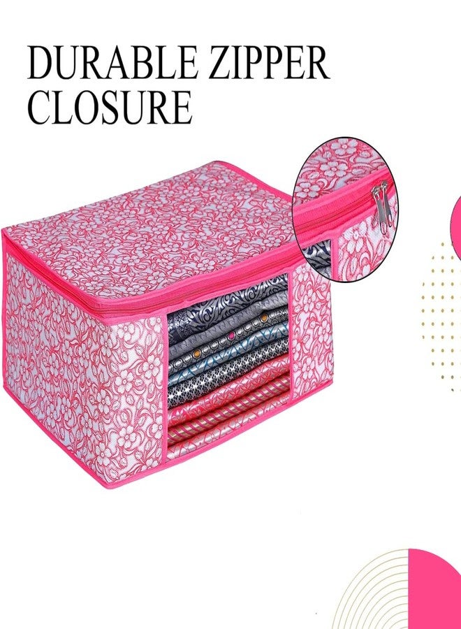 SHAPING FABRIC Garment Cover Non-Woven 90 GSM with Transparent Window & Double Metal Zipper - Pack of 10 | Dustproof Clothes Storage Bag for Sarees, Suits, Jackets, Shirts SBXLRL152493517524148524521 - Image 5