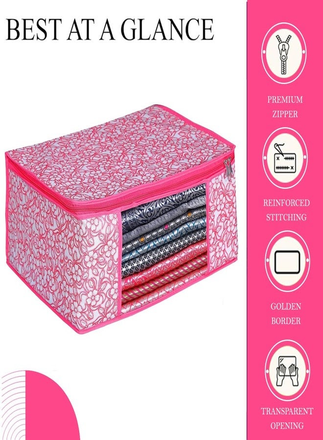 SHAPING FABRIC Garment Cover Non-Woven 90 GSM with Transparent Window & Double Metal Zipper - Pack of 10 | Dustproof Clothes Storage Bag for Sarees, Suits, Jackets, Shirts SBXLRL152493517524148524521 - Image 4