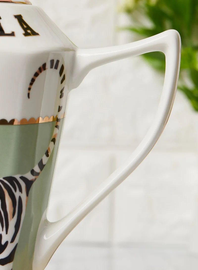 YVONNE ELLEN Ooh La La Tiger Teapot