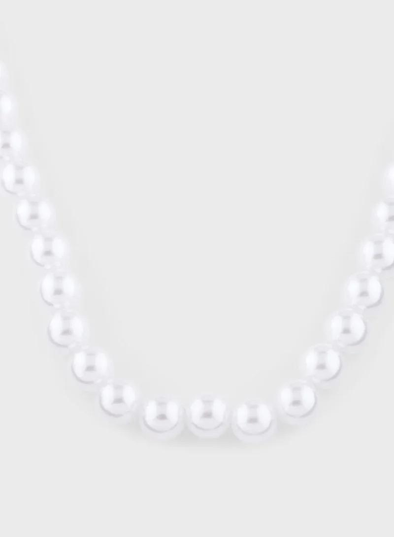 Ella Limited Edition Pearl Necklace & Stud Earrings Set