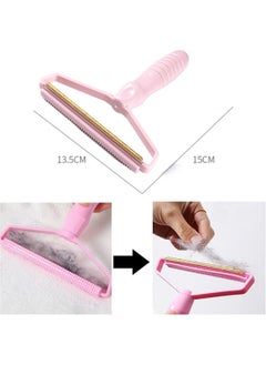 Buffer Double Sided Dress Sweater Plastic Fabric Hair Removal and Lint Remover Collector Portable  - Image 3