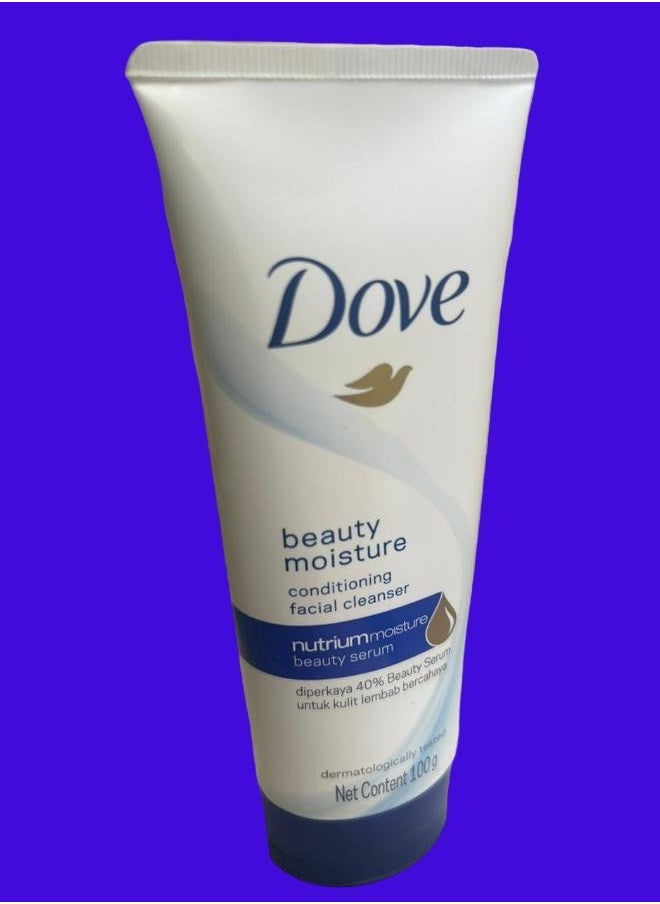 Dove Beauty Moisture Conditioning Facial Cleanser 100g  - Image 2
