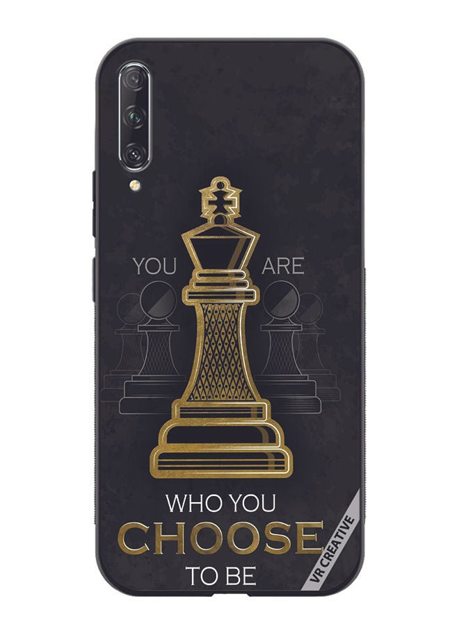 VR CREATIVE Protective Case Cover For Huawei Nova Y9S You Are Who You Choose To Be Design Multicolour - Image 1