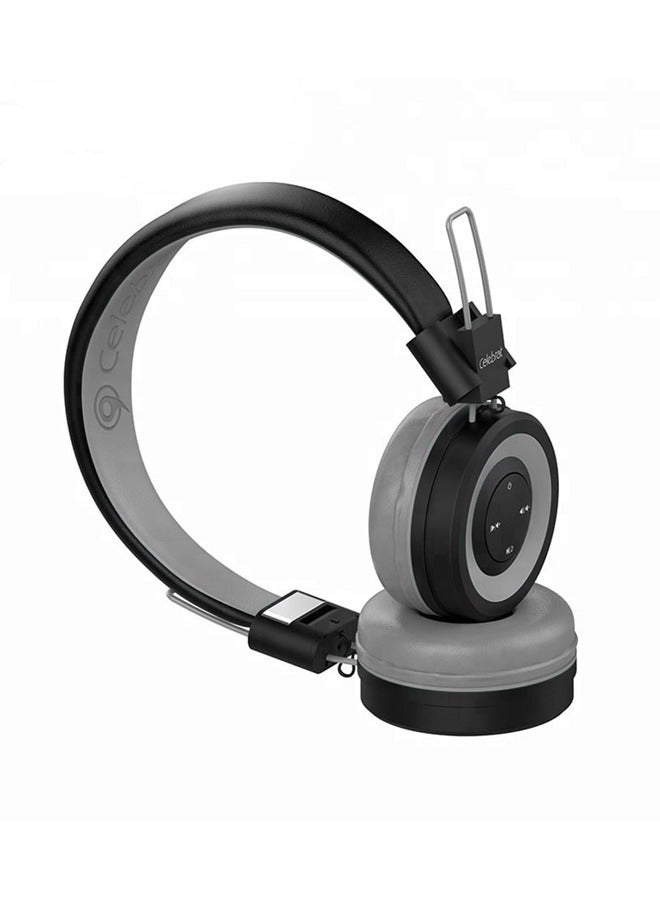 سليبرات سماعة رأس مزوّدة ببلوتوث تثبت على الأذن رمادي/ أسود - Image 4