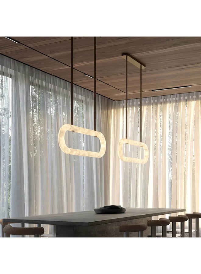 Marble Ring Chandelier  - Image 3