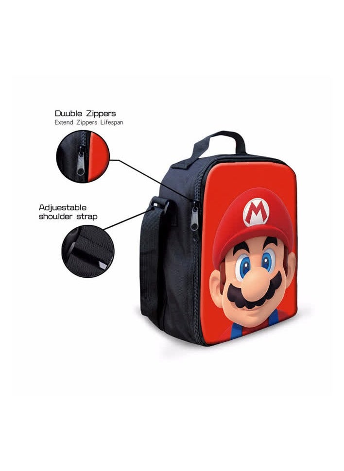 Generic - Hot-selling SONIC Sonic primary school student schoolbag three-piece set anime cartoon backpack shoulder bag pen bag,Style B - Three-piece Set - Sonic - Image 1