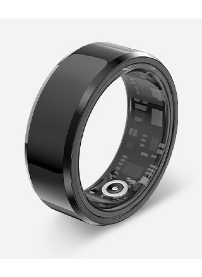 Generic Smart Ring Cool Fashion Intelligent Multi-function Ring For Men And Women Black Technology Waterproof Bluetooth Ring Wholesale-Color:Black Size 8 (inner Diameter 18.2mm)  - Image 1