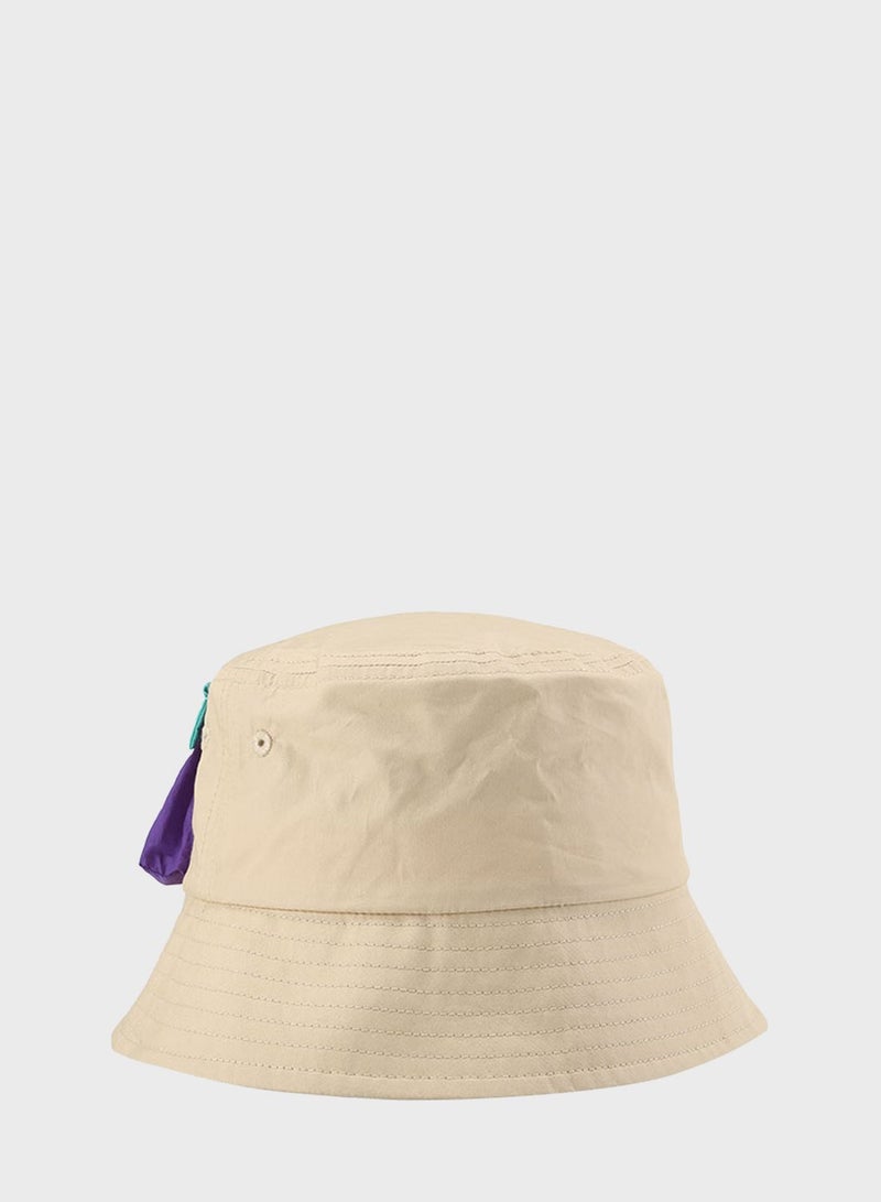 Balabala Kids Pocket Detail Bucket Hat  - Image 3
