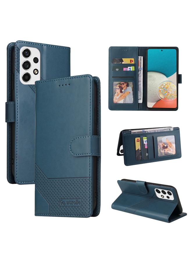 Case For Samsung Galaxy A53 5G Skin Feel Magnetic Leather Phone Case