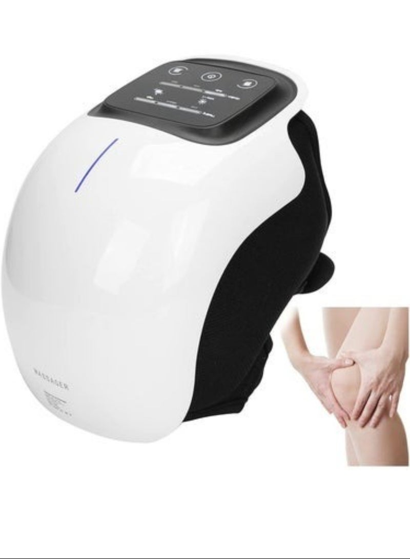 إلترازون KM-05 Portable Knee Massager, Therapy at home, Body fluids and blood Impurities purifier with knee Massager, Ultimate Pain Relief for Knee, for Swelling Stiff Joints and Muscles Injuries, Vibration - Image 1