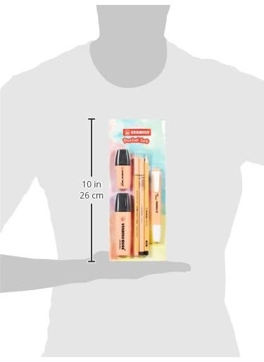 STABILO Single Color Pastel Set of 6 Orange 70-126-6  - Image 2