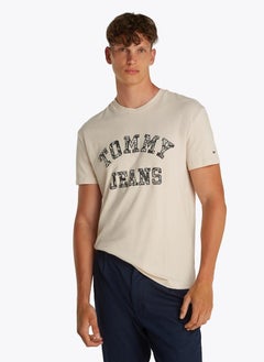TOMMY JEANS Regular Fit Paisley College T-Shirt  - Image 1