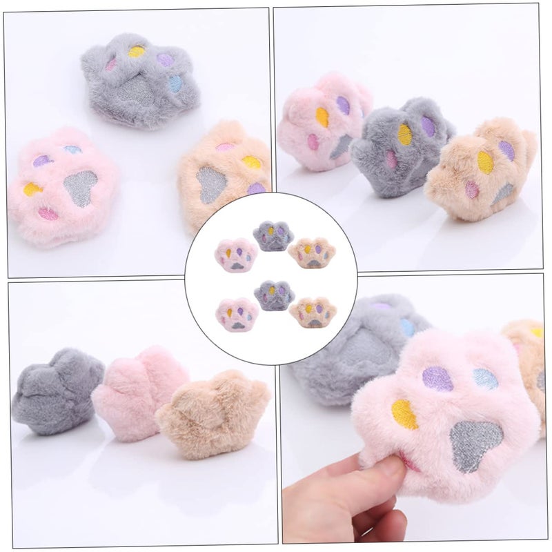 6Pcs Plush Cat Chew Toys with Cartoon Design for Active Play Exercise and Natural Instincts - Image 5