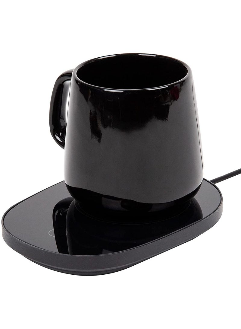 Lucky سخان أكواب القهوة، سخان أكواب للمكتب، سخان القهوة، سخان المشروبات، سخان أكواب ذكي أوتوماتيكي، سخان أكواب للقهوة والحليب والشاي والكاكاو والماء، للاستخدام المنزلي والمكتبي، ملعقة كوب - Image 2