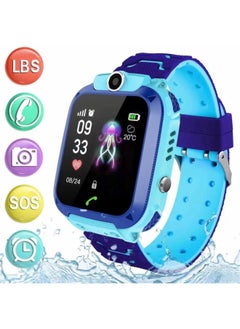 Generic Five-generation Q12 Waterproof Q12B Life Waterproof Children's Smart Positioning Phone Watch Gift Direct Sales-Color:Q19B English Life Waterproof (purple) Multi-language  - Image 5